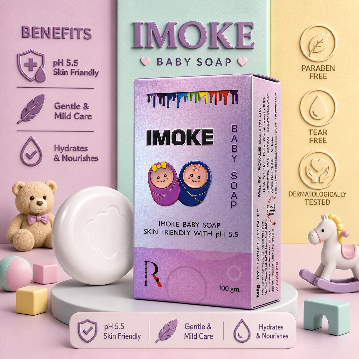 IMOKE Soap , Mrp : 110.00 - Image 3