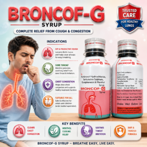 BRONCOF-G Syrup , Mrp : 117.00