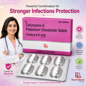 CEFACT-CV , Mrp : 450.00/6 Tab.