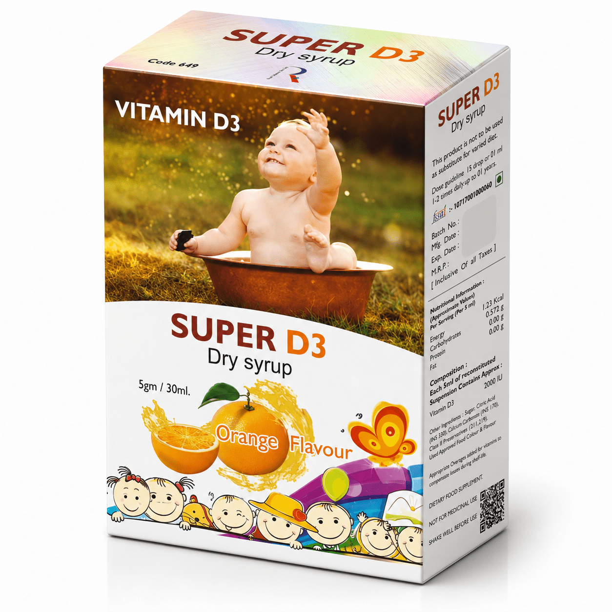 SUPER D3 Dry Syrup 1 - Image 4